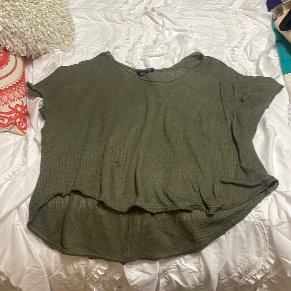 Flowy short sleeve top